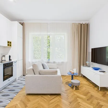 Appartement Superapart Saska 76 - With Workspace Warschau